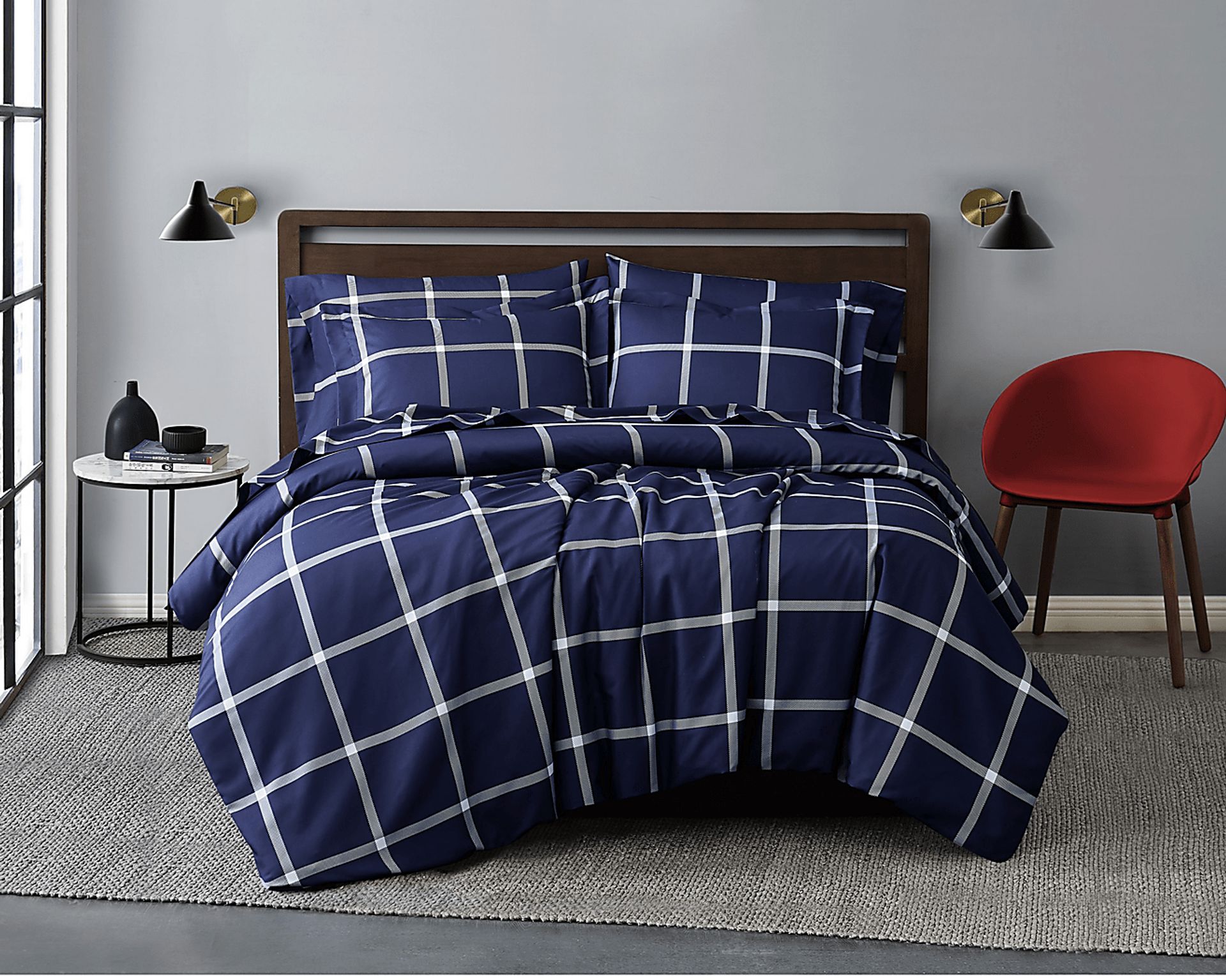 Kids Urban Covers Navy Twin XL Comforter Set - Image 1