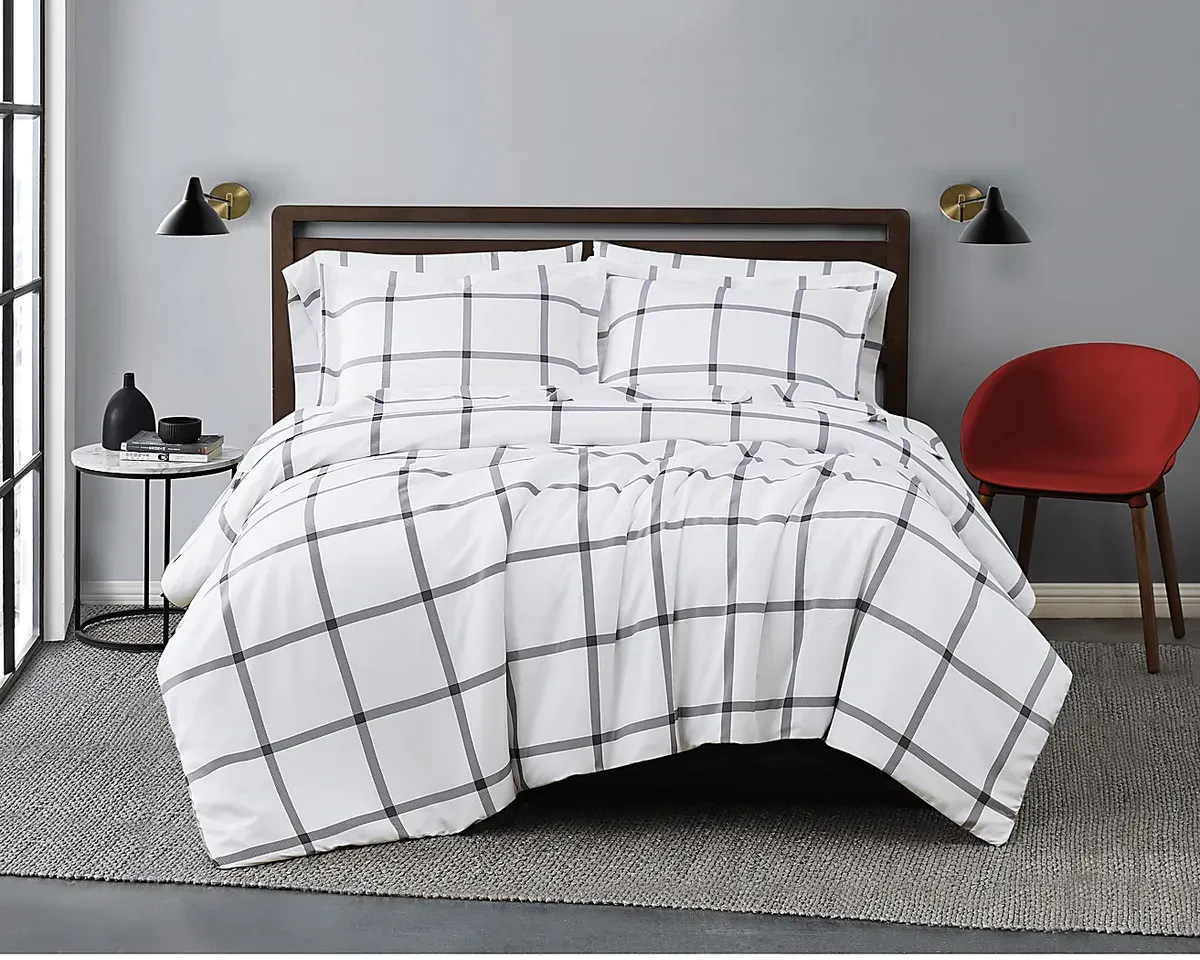 Urban Covers White Twin XL Comforter Set Rooms to Go