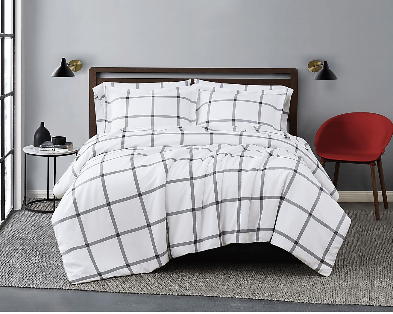 Kids Urban Covers White Full/Queen Comforter Set