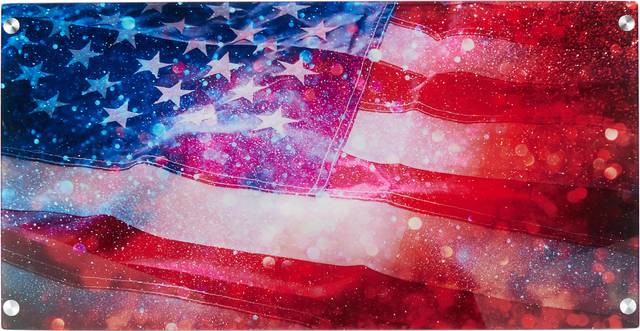 Kids USA Flag White Graphic Desk - Thumbnail - Image 2