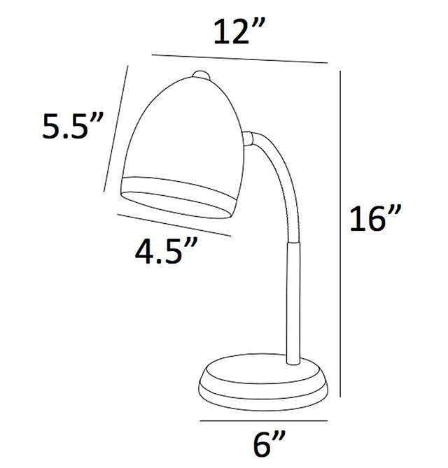 Kids Uzoma Silver Lamp - Thumbnail - Image 3