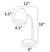 Kids Uzoma White Lamp