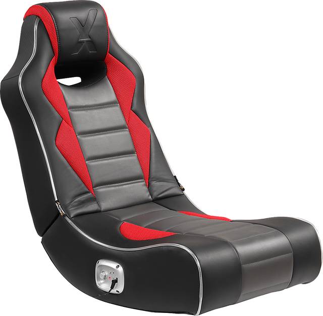 Kids Vahid Black/Red LED Gaming Rocker - Thumbnail - Image 11