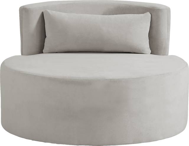 Kids Valencia Gray Swivel Chair - Thumbnail - Image 2
