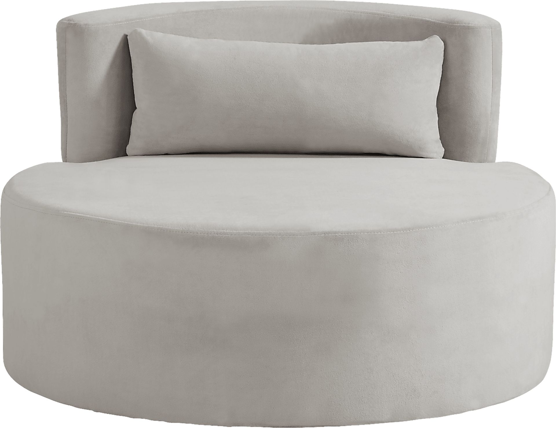 Kids Valencia Gray Swivel Chair - Image 2