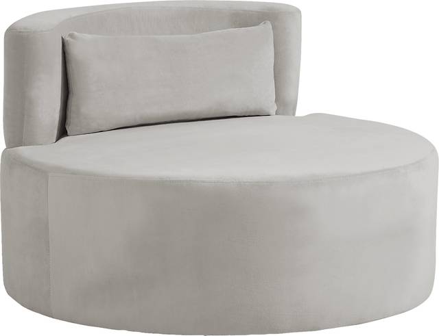 Kids Valencia Gray Swivel Chair - Thumbnail - Image 1