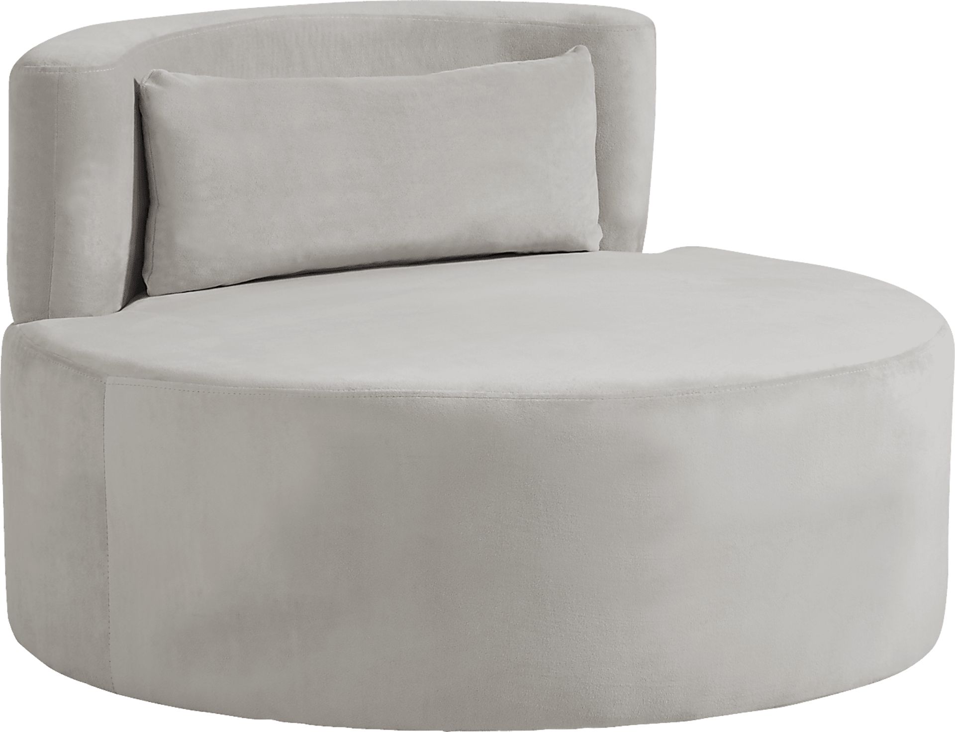 Kids Valencia Gray Swivel Chair - Image 1
