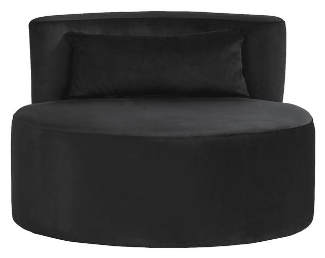 Kids Valencia II Black Swivel Chair - Thumbnail - Image 2