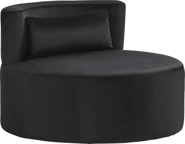 Kids Valencia II Black Swivel Chair - Thumbnail - Image 1