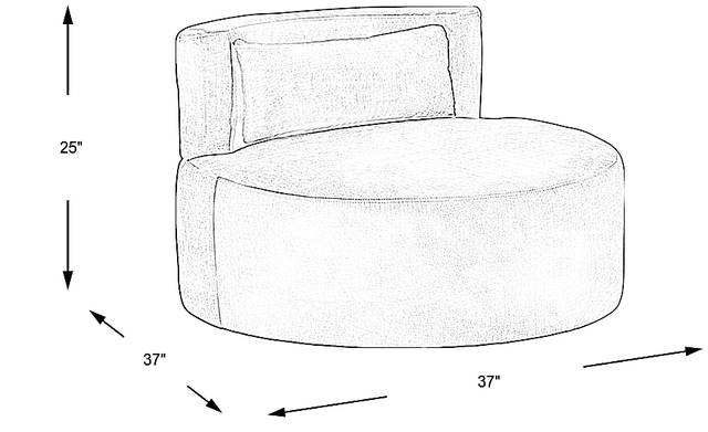 Dimension Image. Please refer to the Dimension Tab on this page for dimension details.
