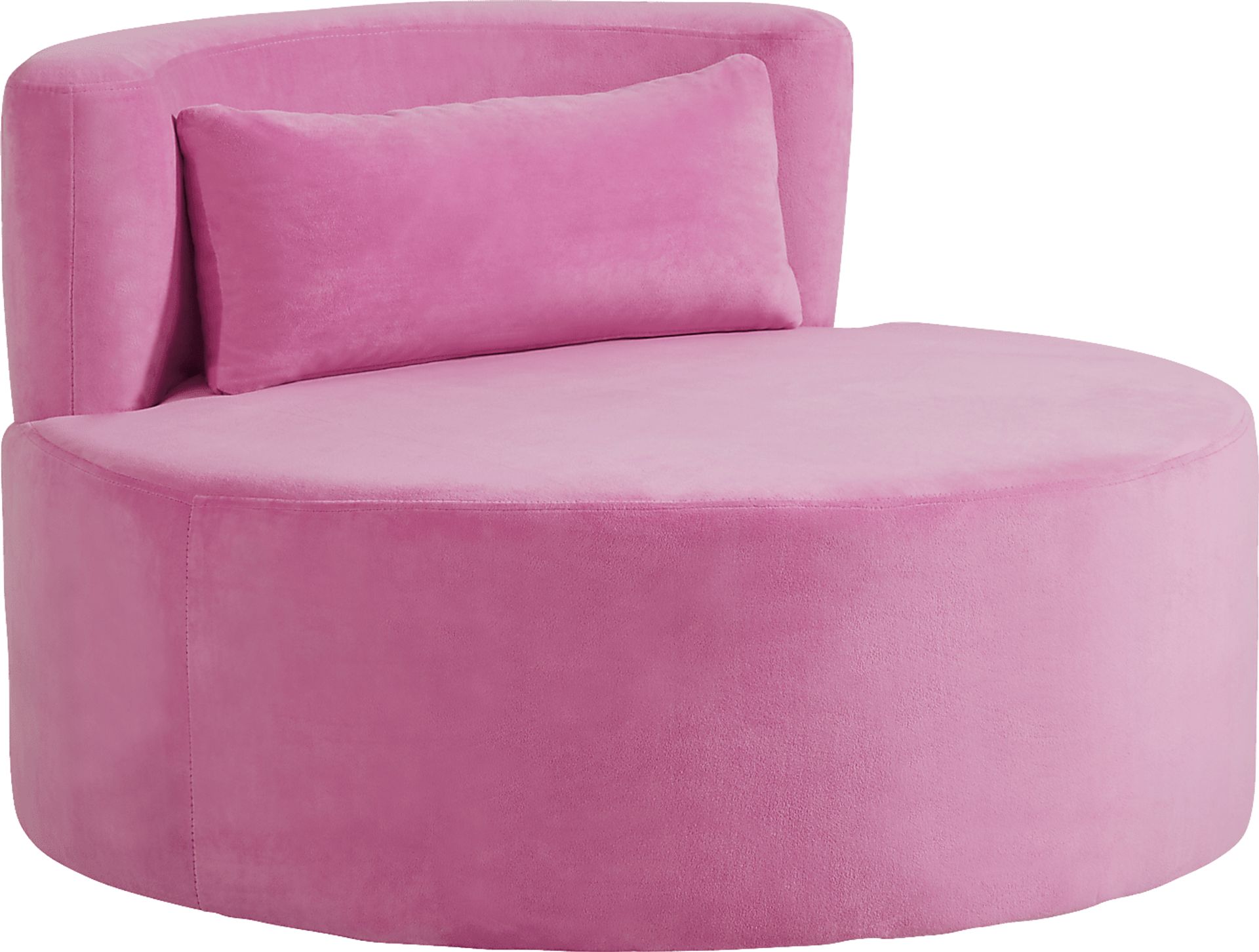 Kids Valencia II Pink Swivel Chair - Image 1