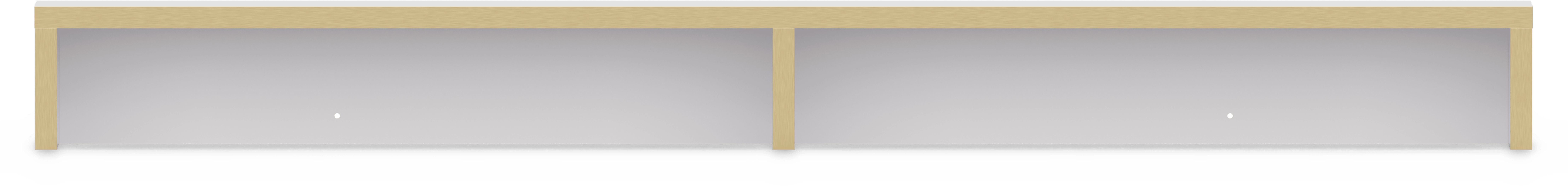 Kids Valentina White Mirror Shelf