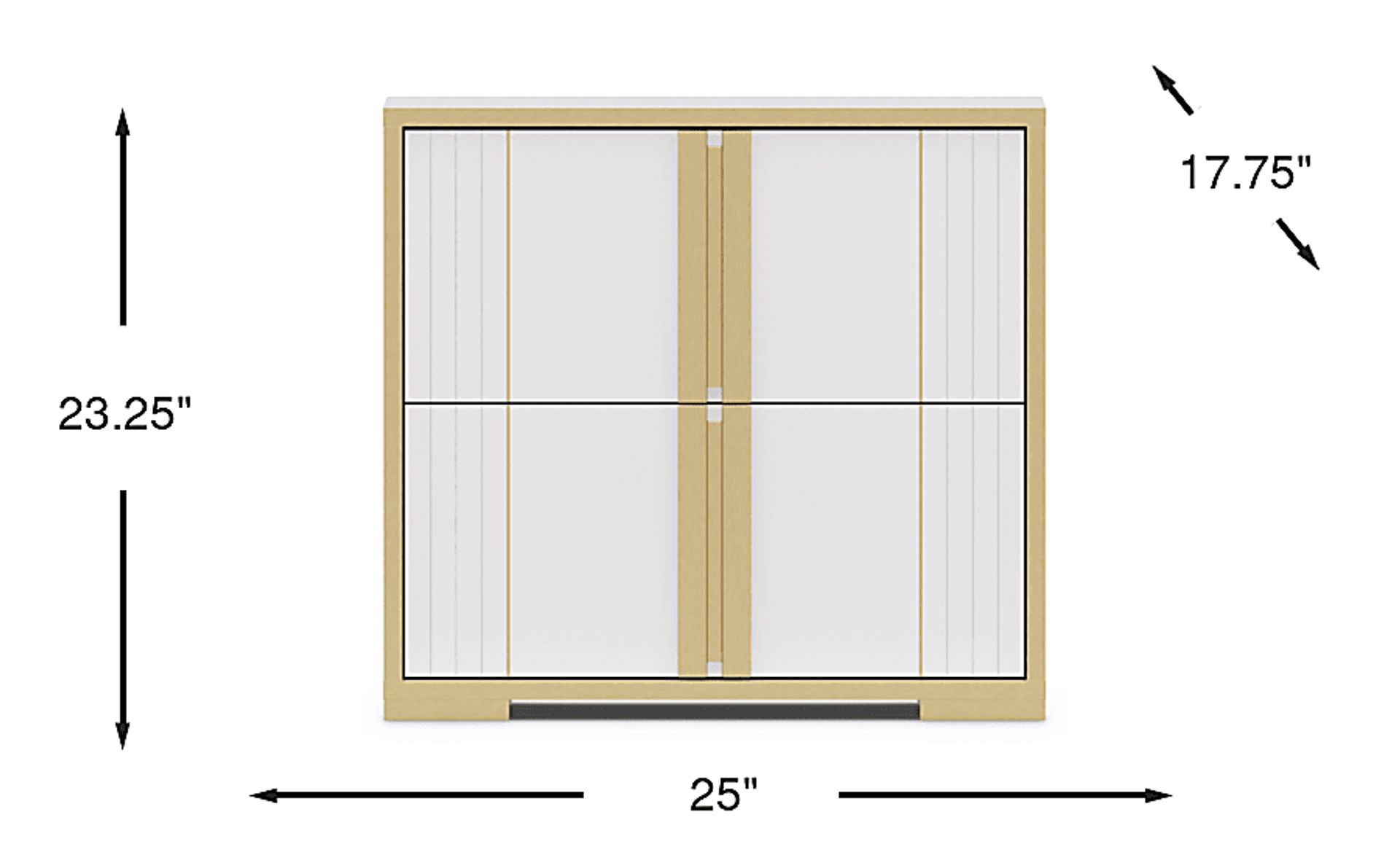 Dimension Image. Please refer to the Dimension Tab on this page for dimension details.
