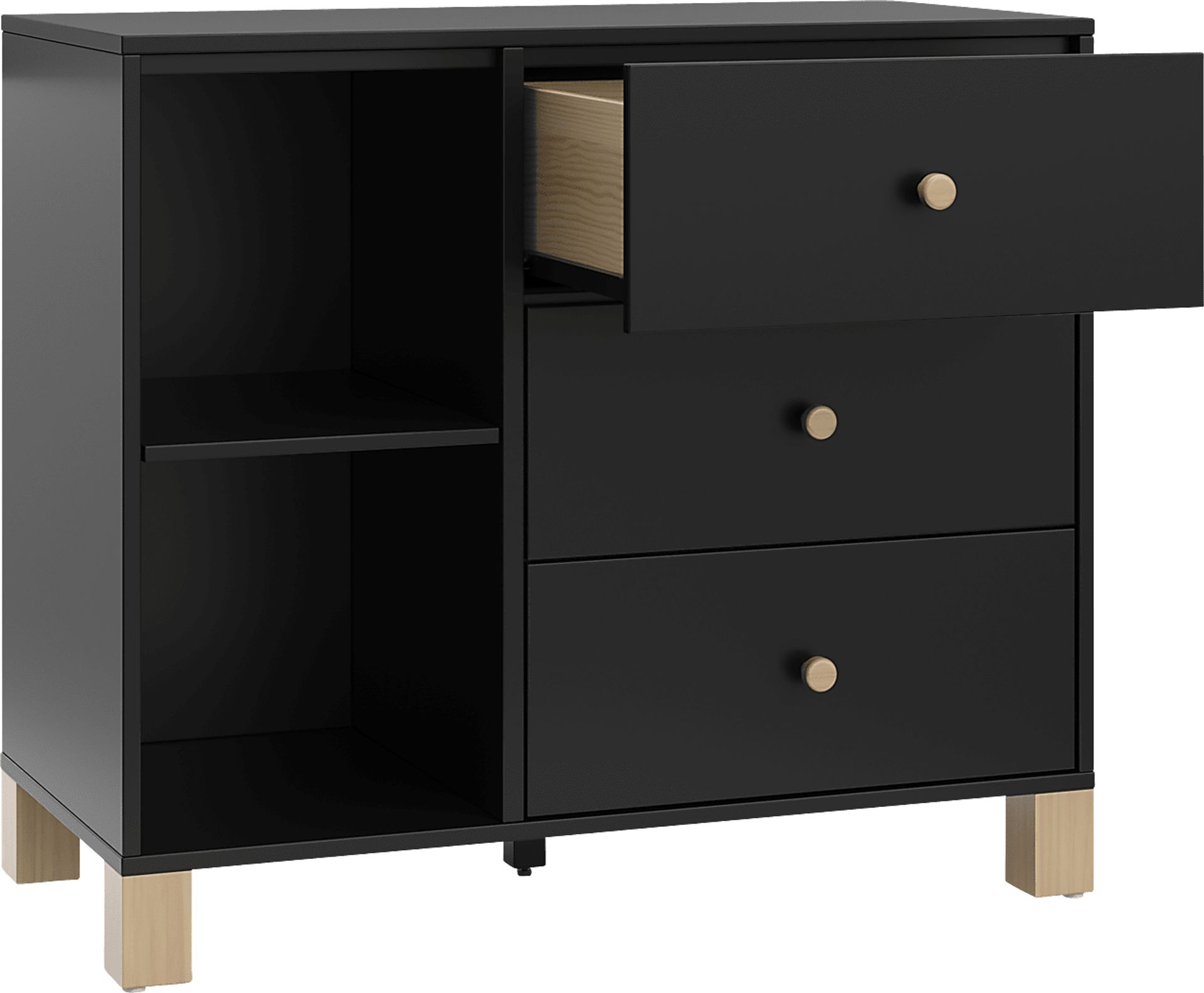 Kids Valesti I Black Dresser - Image 6