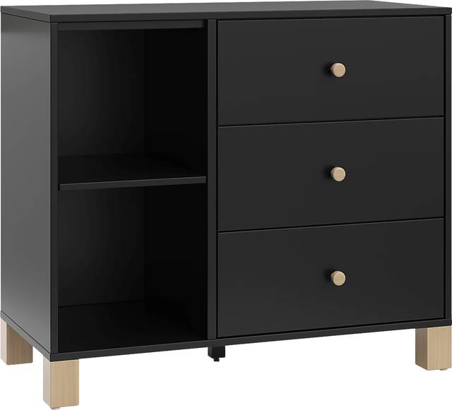 Kids Valesti I Black Dresser - Thumbnail - Image 1