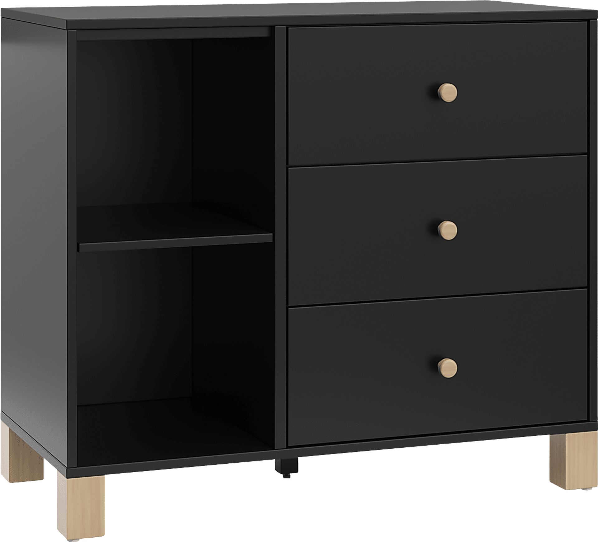 Kids Valesti I Black Dresser - Image 1