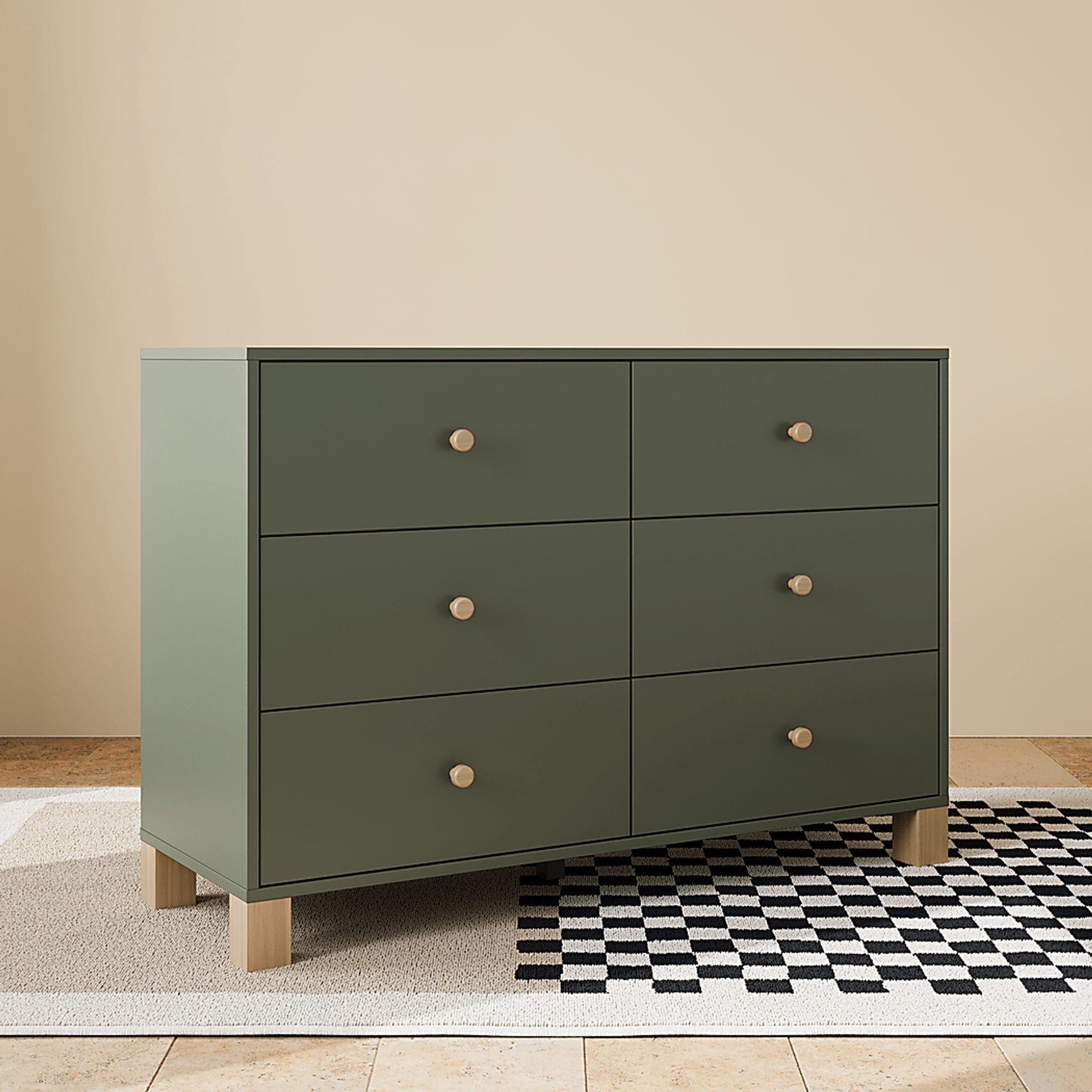 Kids Valesti II Olive Dresser - Image 3