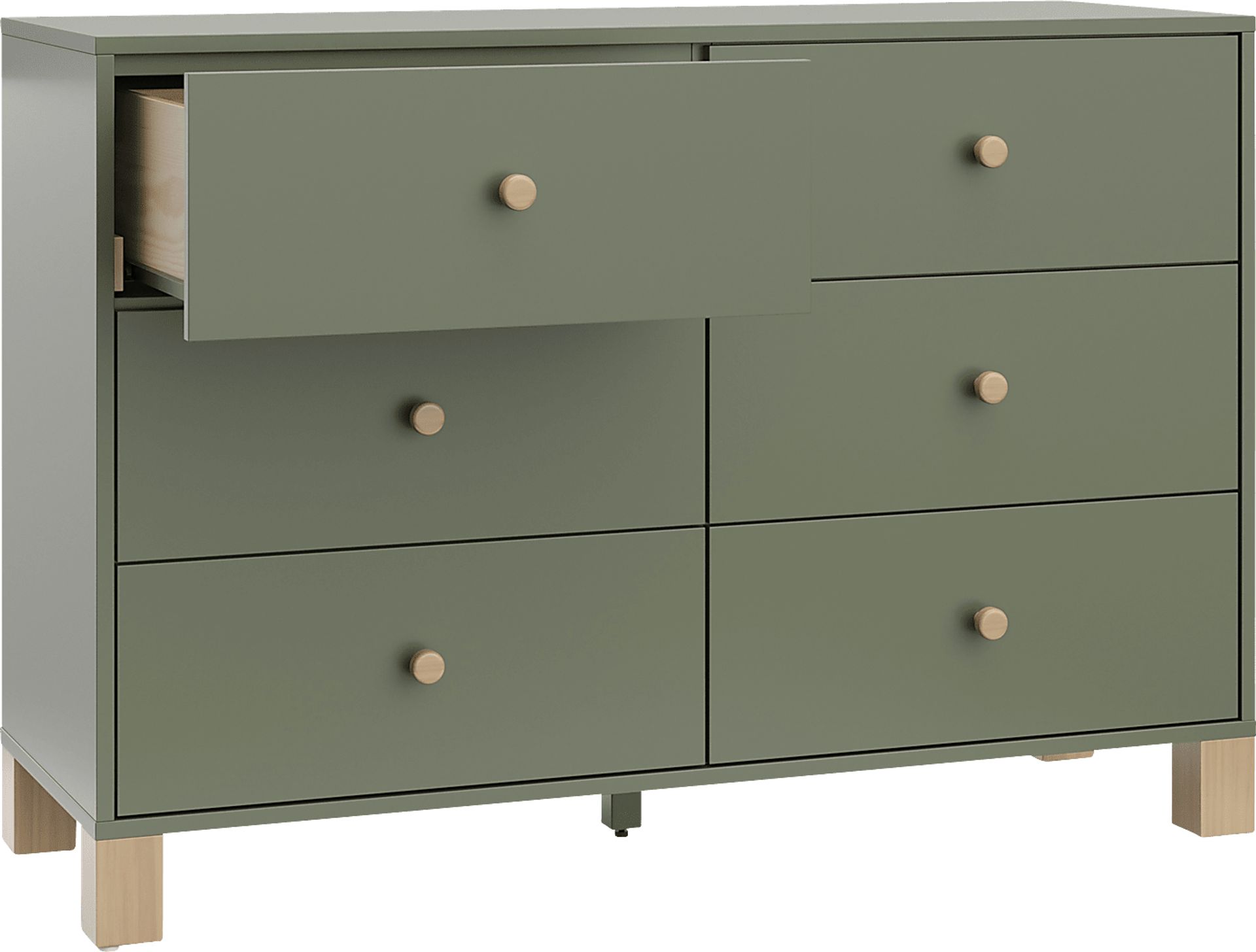 Kids Valesti II Olive Dresser - Image 5