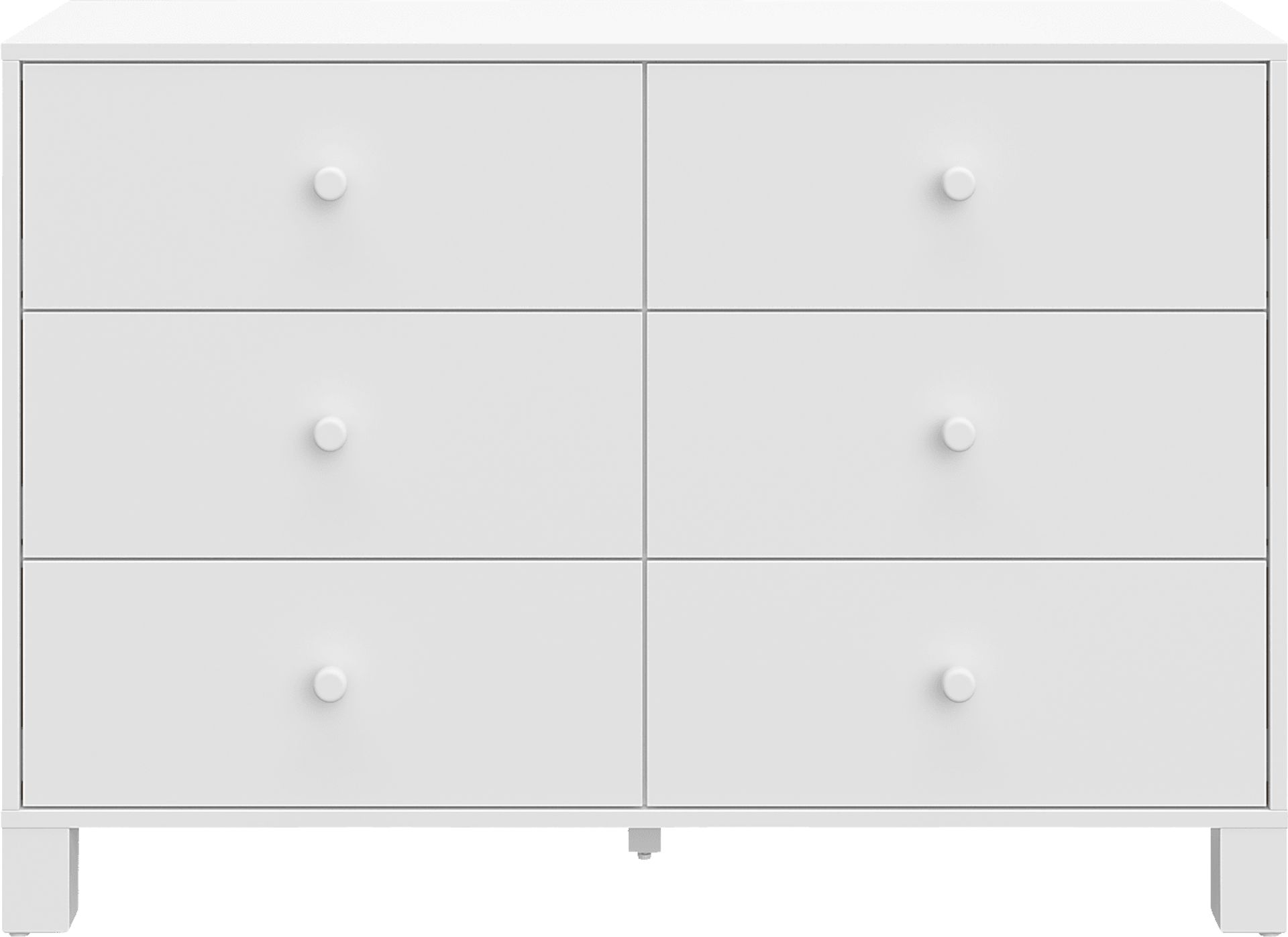 Kids Valesti II White Dresser - Image 3