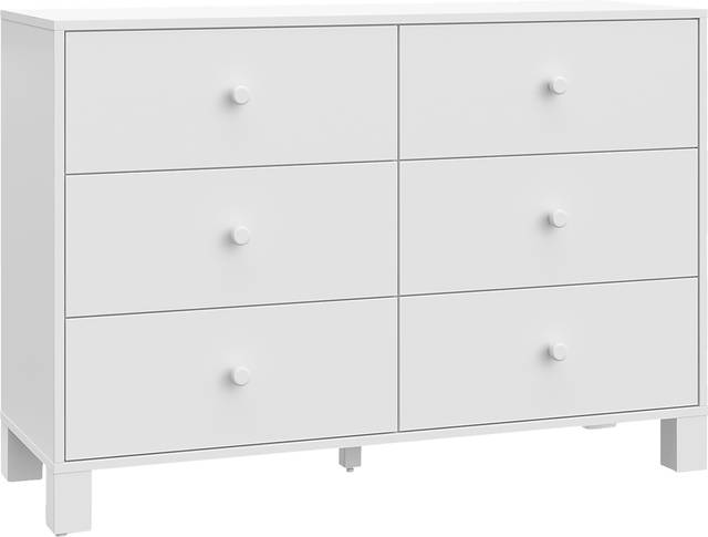 Kids Valesti II White Dresser - Thumbnail - Image 1