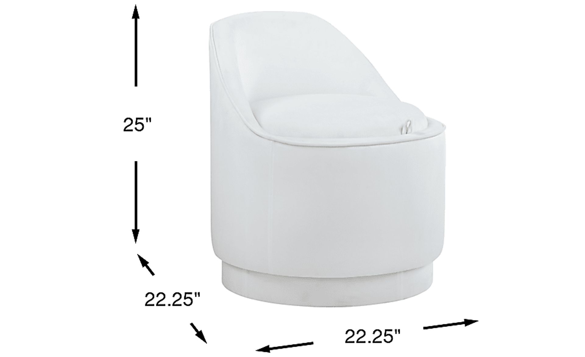 Dimension Image. Please refer to the Dimension Tab on this page for dimension details.