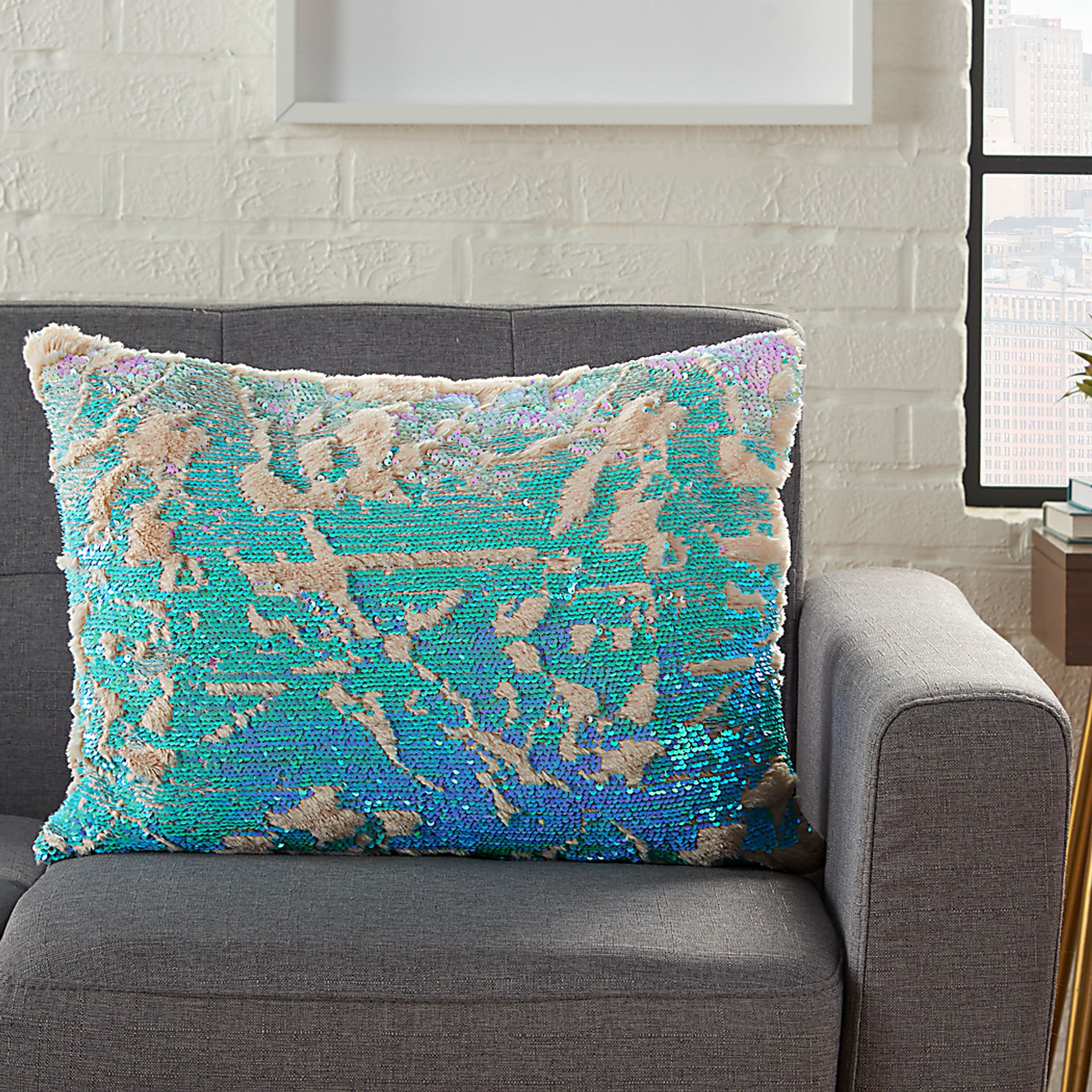 Kids Vanora Blue Accent Pillow - Image 3