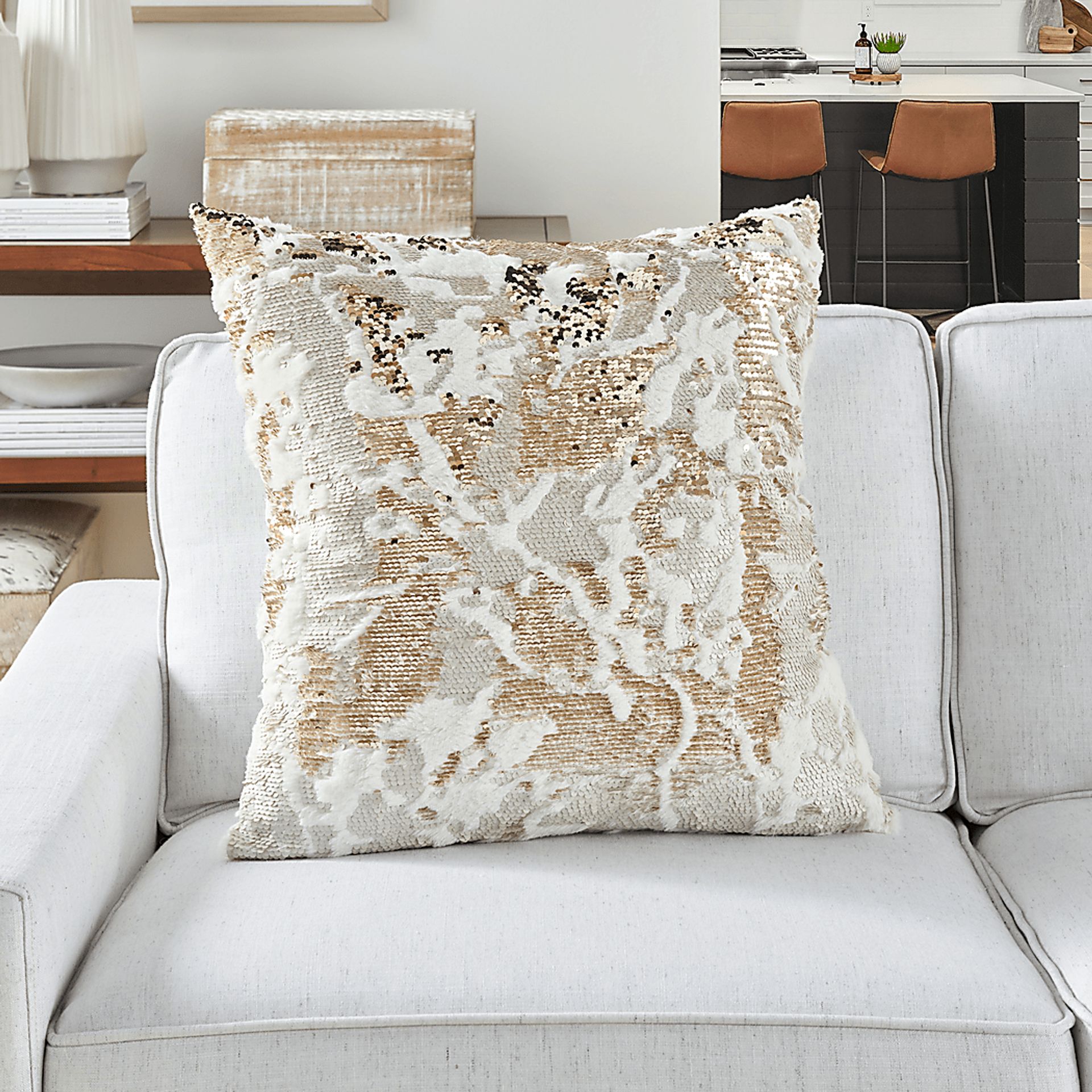 Kids Vanora Gold Accent Pillow - Image 3