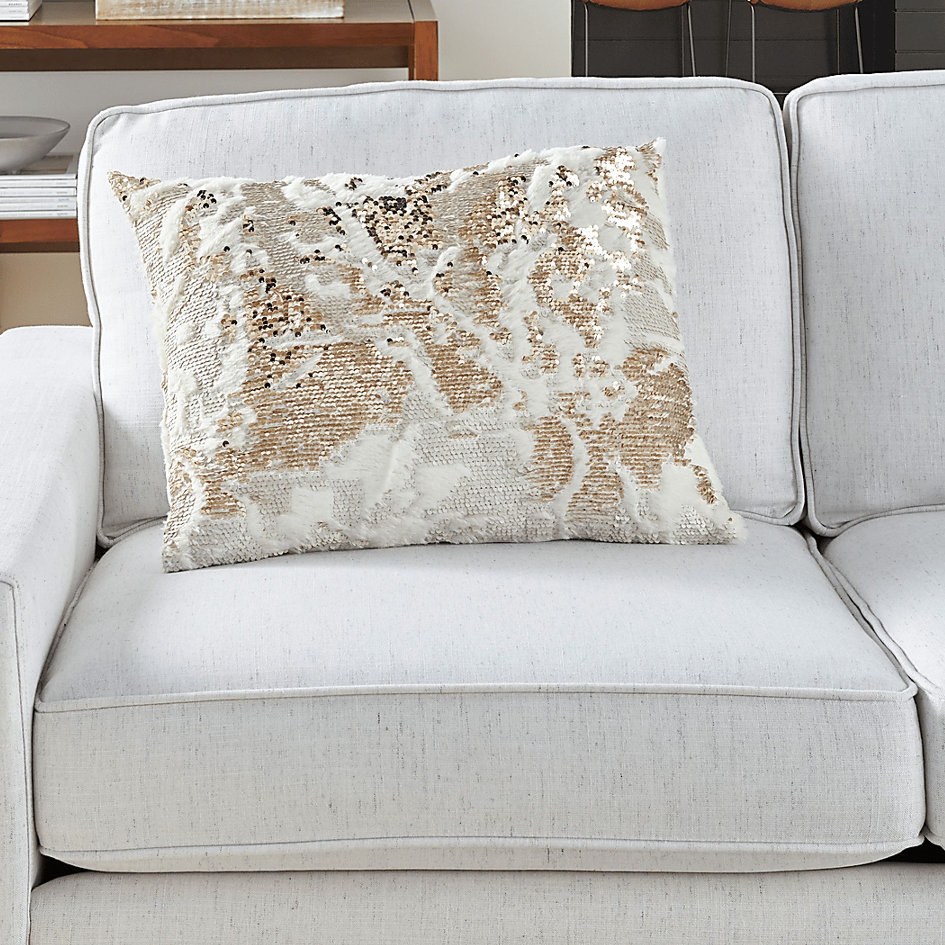 Kids Vanora Gold Lumbar Accent Pillow - Image 4