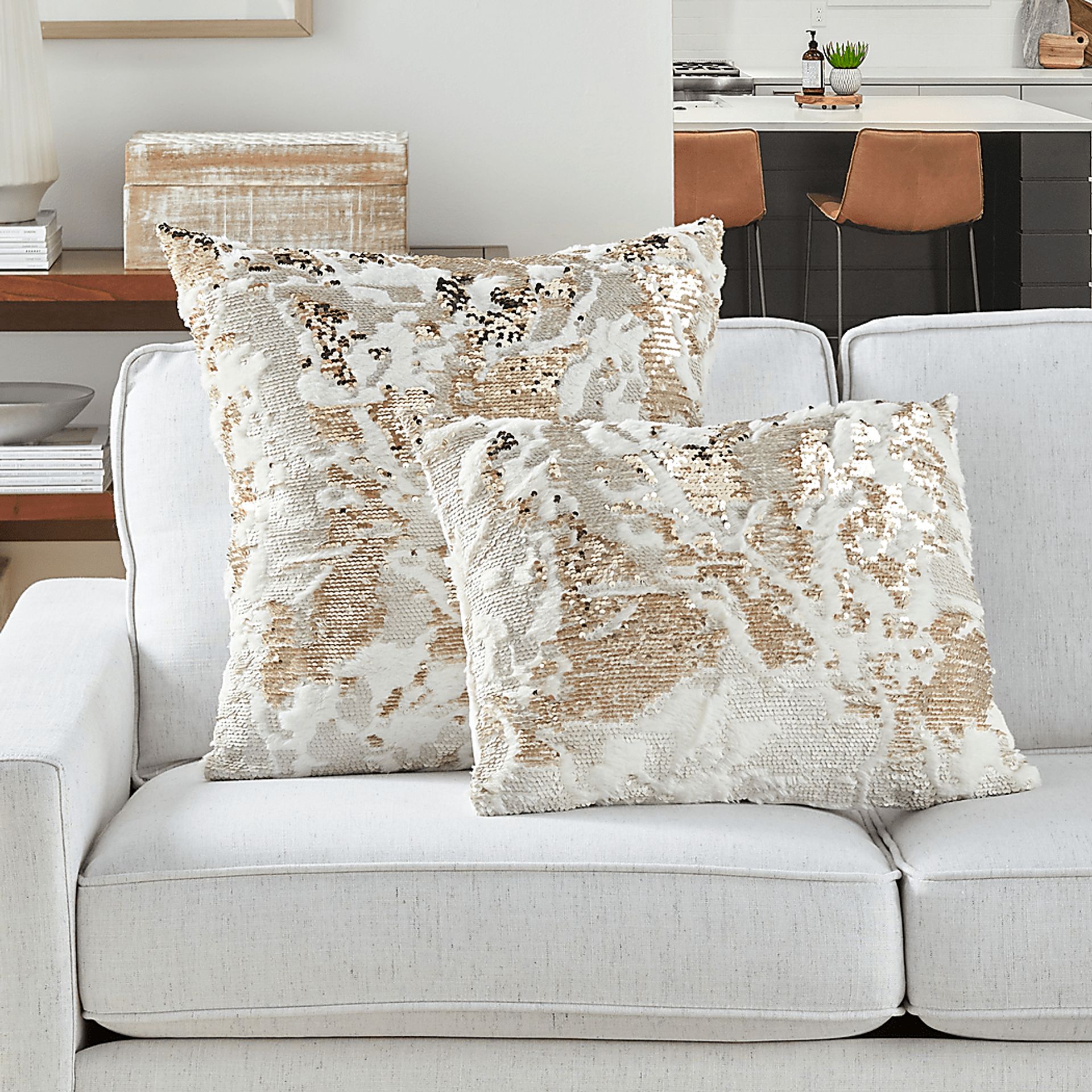 Kids Vanora Gold Lumbar Accent Pillow - Image 5