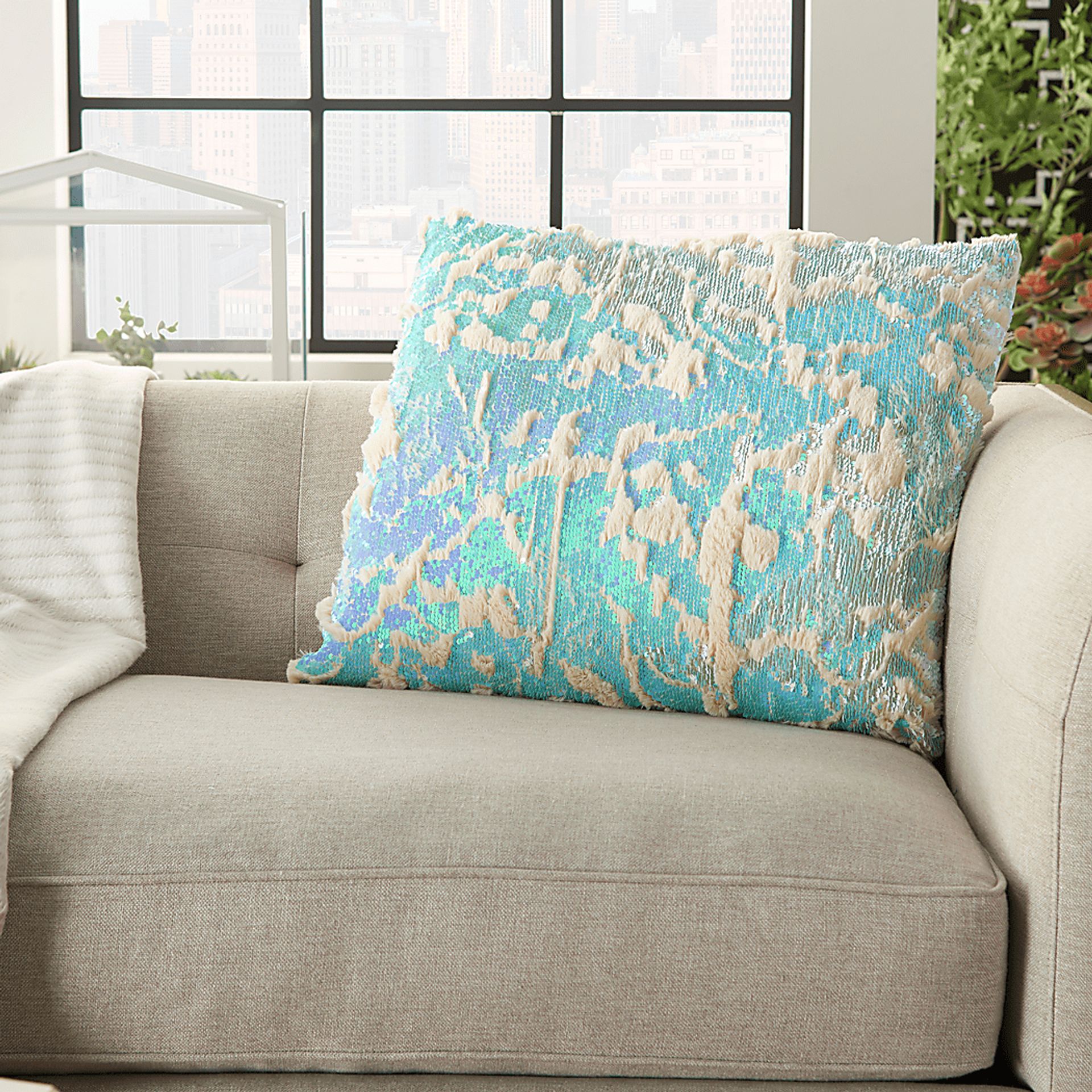 Kids Vanora Green Accent Pillow - Image 4