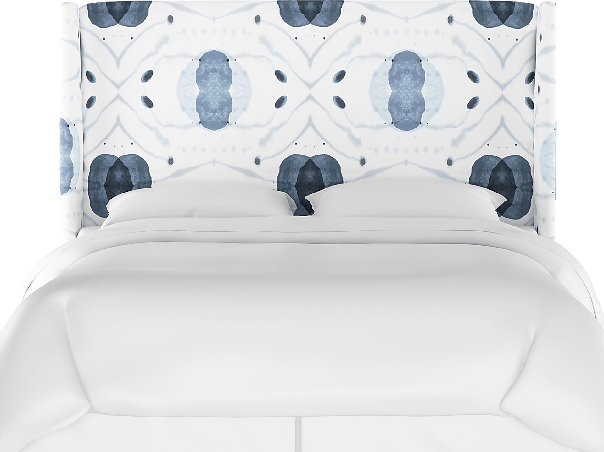 Kids Vashti Blue Full Upholstered Headboard - Image 2