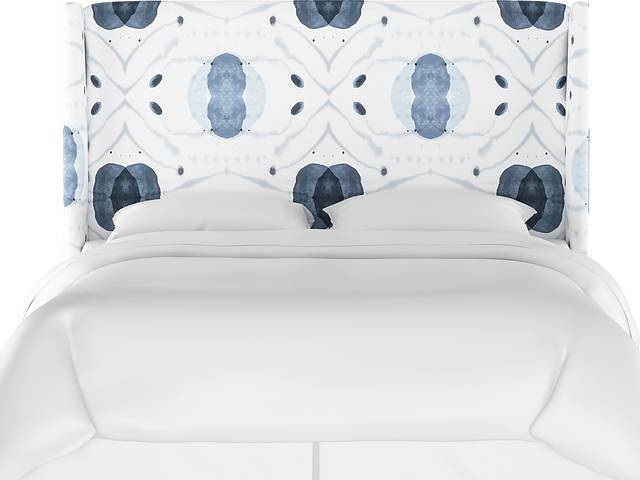 Kids Vashti Blue Twin Upholstered Headboard - Thumbnail - Image 2