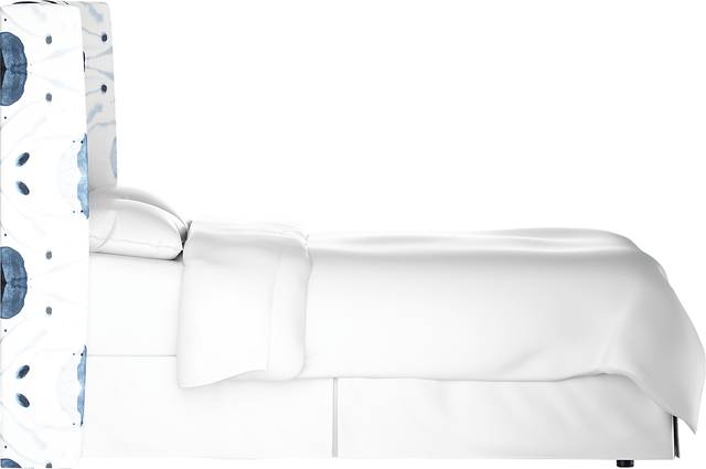 Kids Vashti Blue Twin Upholstered Headboard - Thumbnail - Image 3