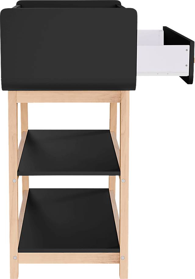 Kids Velqui Black Changing Table - Thumbnail - Image 3