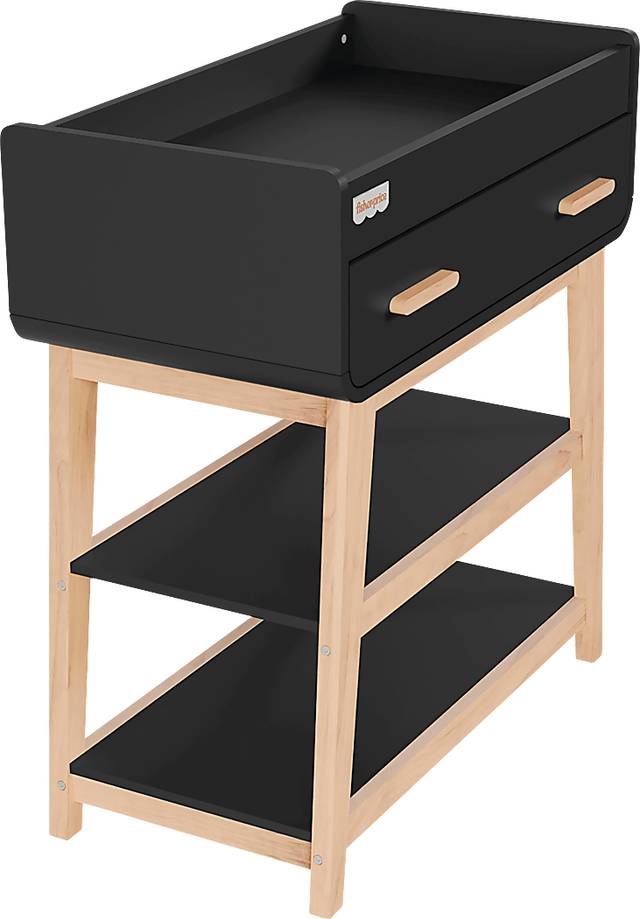 Kids Velqui Black Changing Table - Thumbnail - Image 4