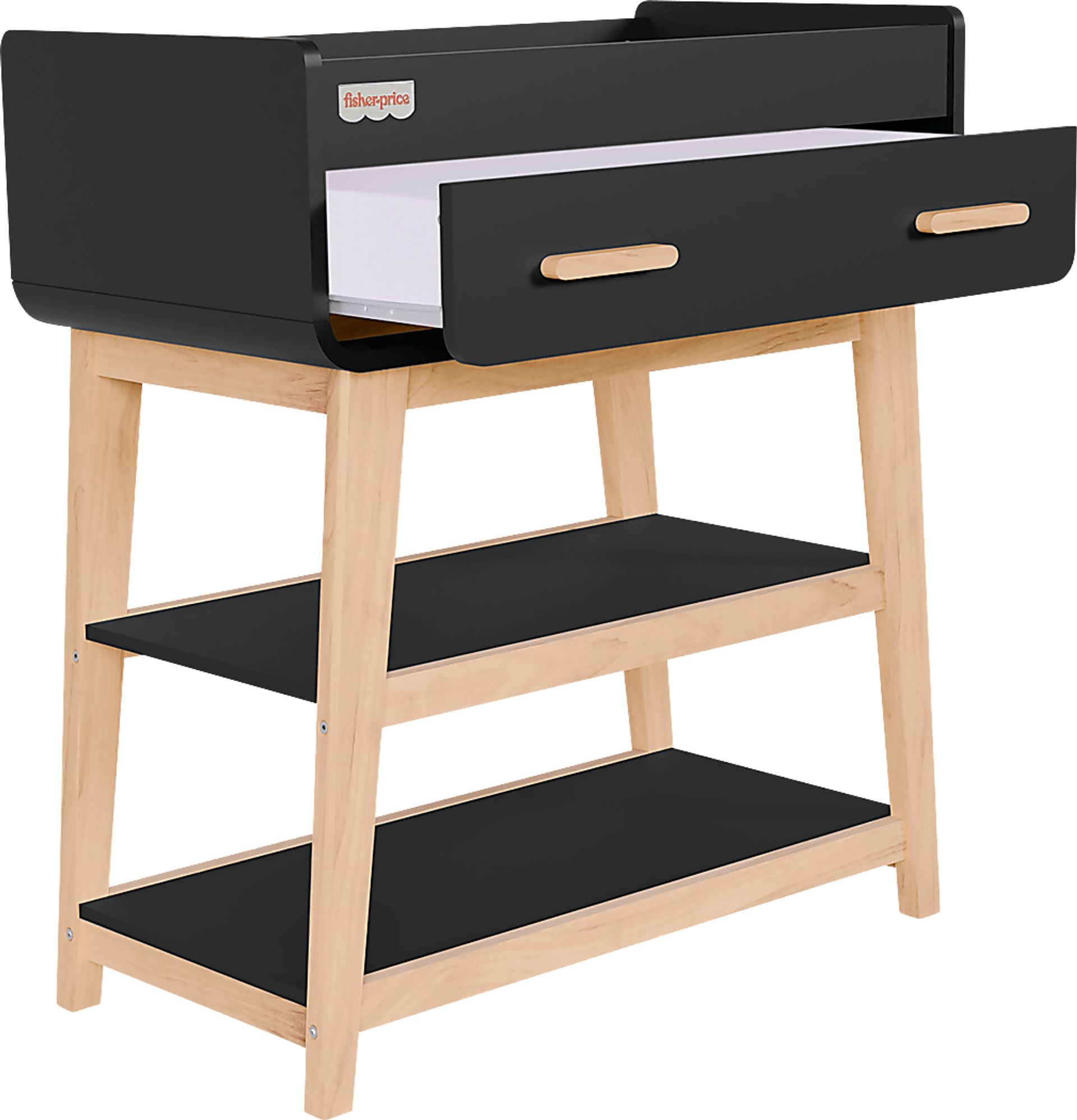 Kids Velqui Black Changing Table - Image 1