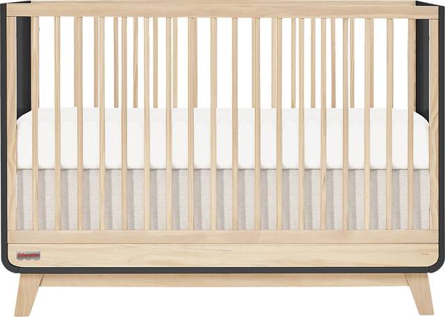 Kids Velqui Black Convertible Crib - Thumbnail - Image 1