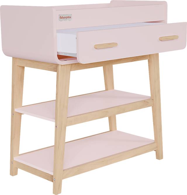 Kids Velqui Pink Changing Table - Thumbnail - Image 1