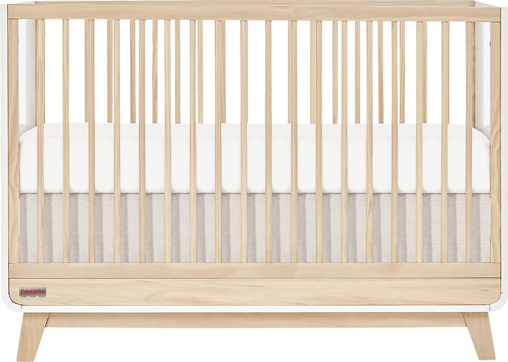 Kids Velqui White Convertible Crib - Image 1