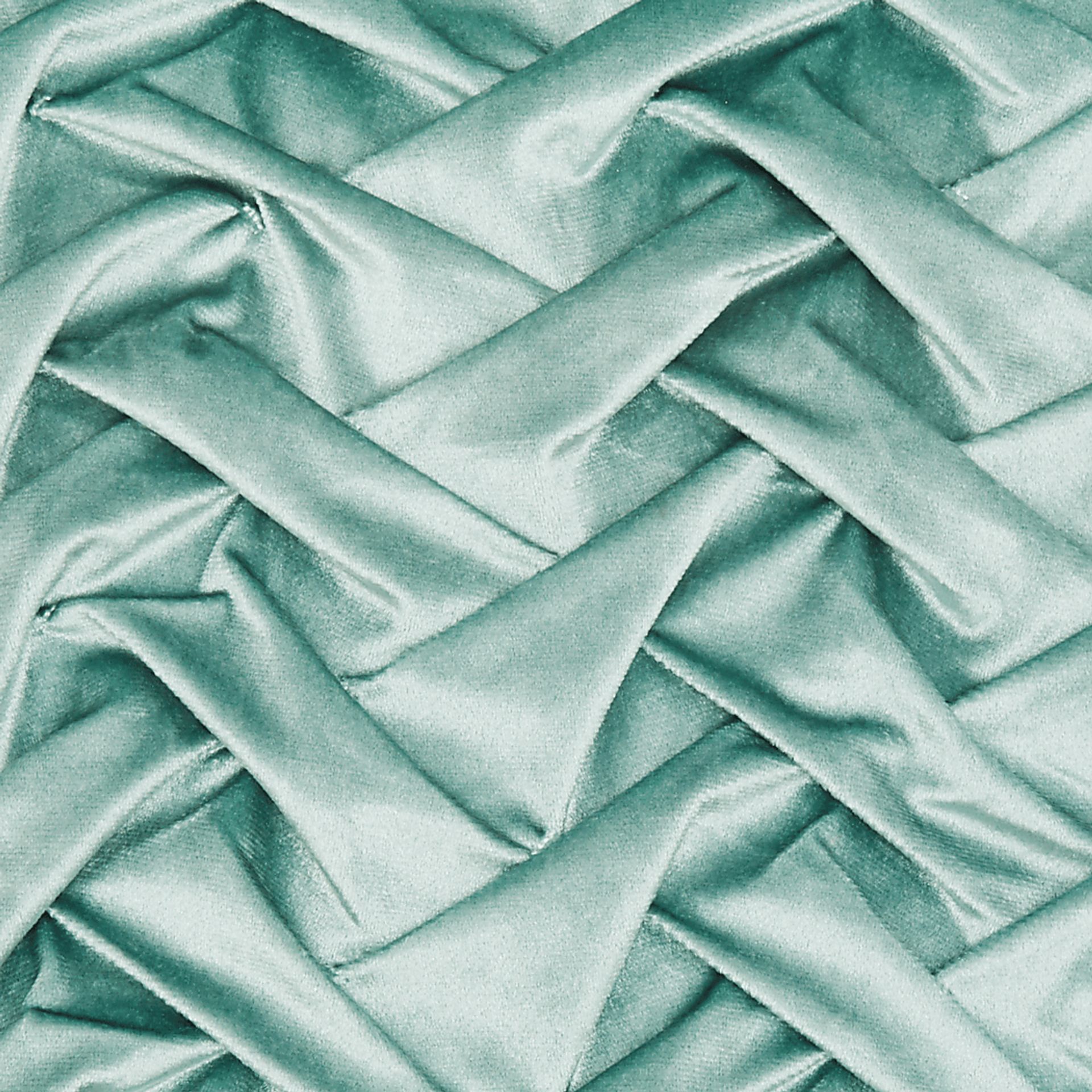 Kids Velvet Ruche Teal Accent Pillow - Image 4