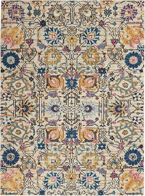 Kids Verenna Ivory 4' x 6' Rug
