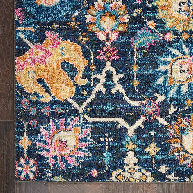 Kids Verenna Navy 5' x 7' Rug - Thumbnail - Image 2