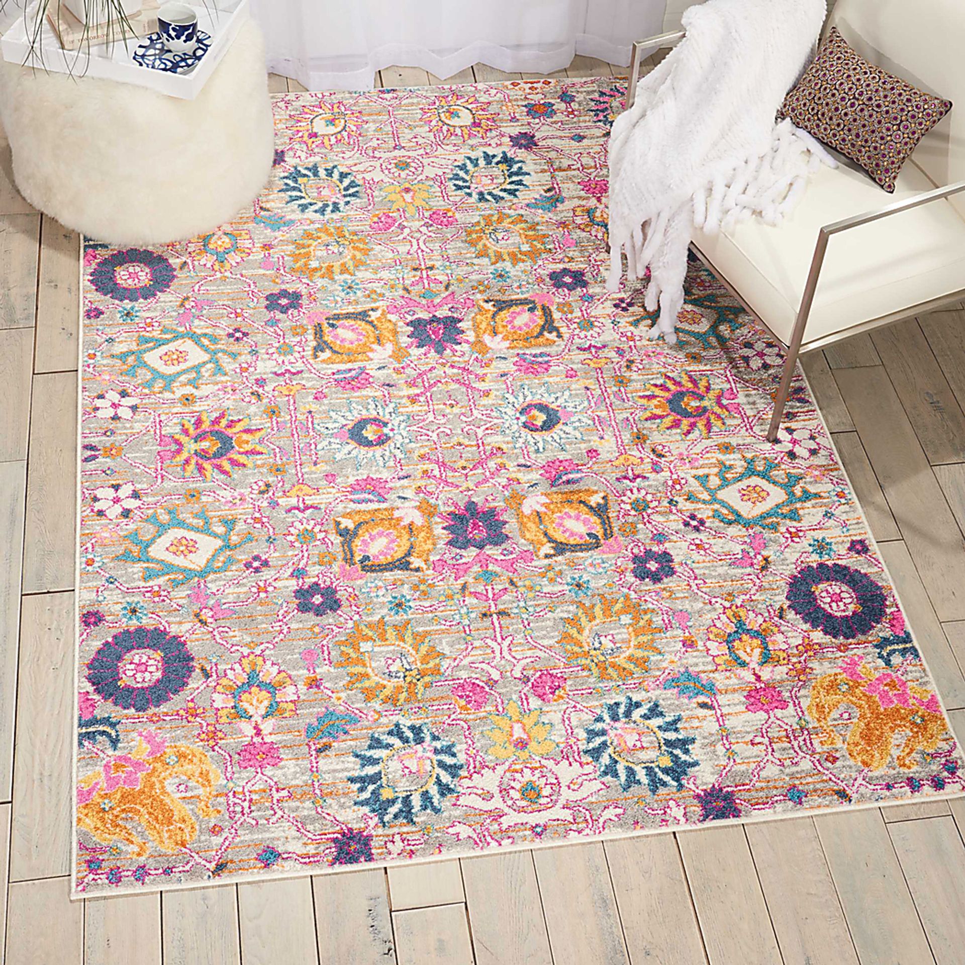 Kids Verenna Pink 5' x 7' Rug - Image 3