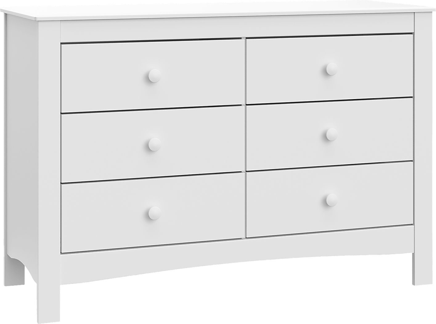 Kids Vespe White Dresser