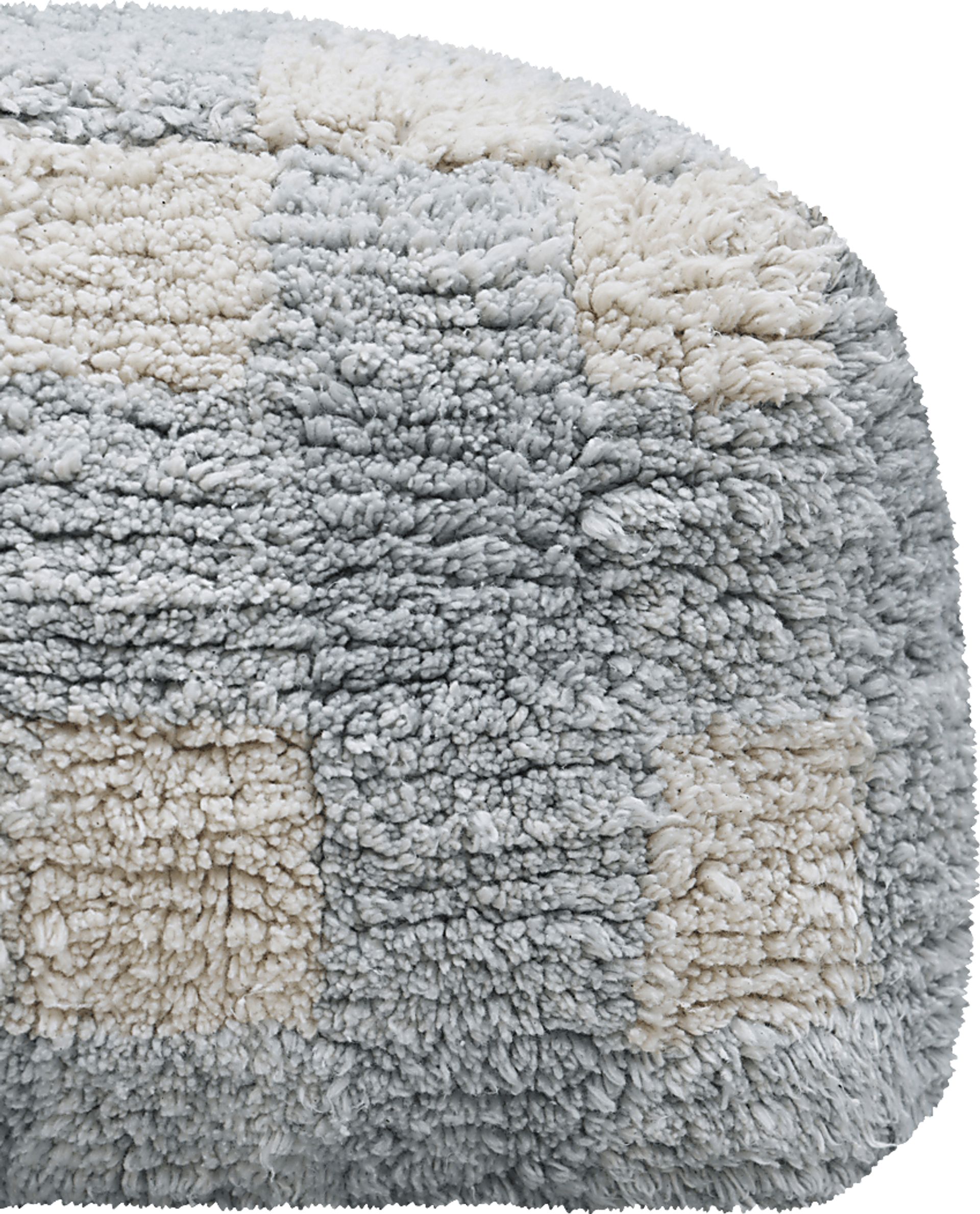 Kids Vichy Blue/Sage Pouf - Image 2