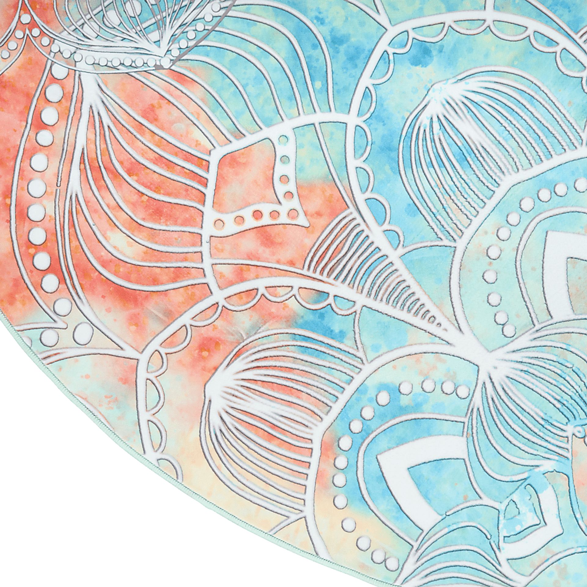Kids Viggo Teal 5' Round Rug - Image 6