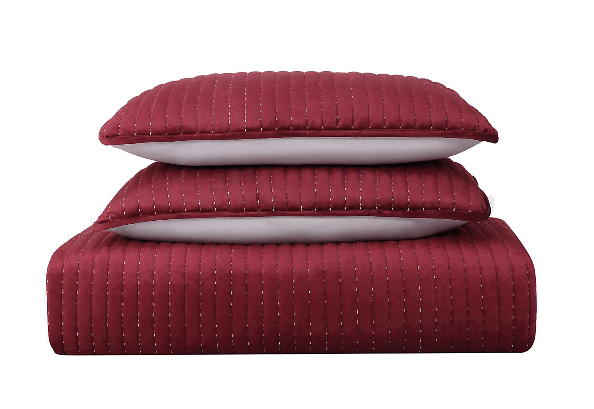 Kids Villiard Red 3 Pc Full/Queen Comforter Set - Image 2