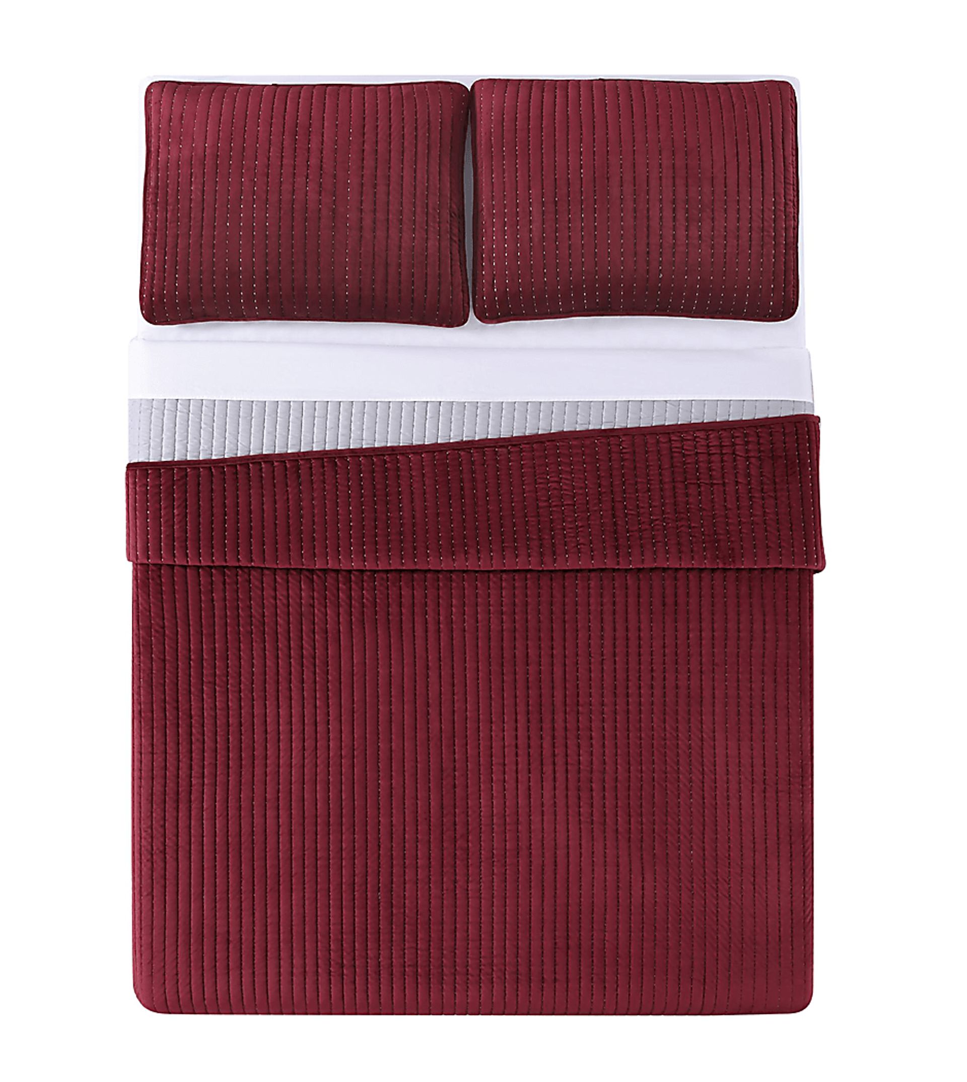 Kids Villiard Red 3 Pc Full/Queen Comforter Set - Image 4