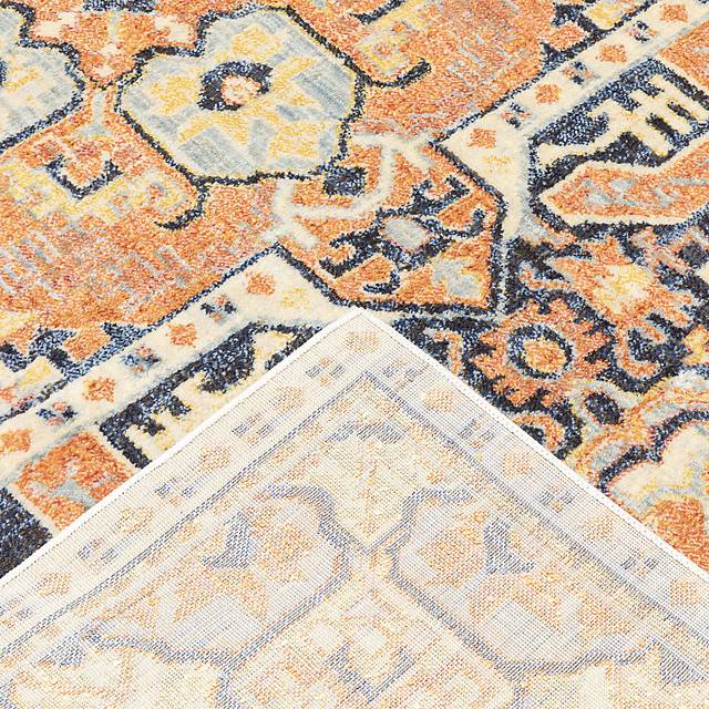 Kids Vintage Haven II Orange 6'7 x 9'6 Rug - Thumbnail - Image 6