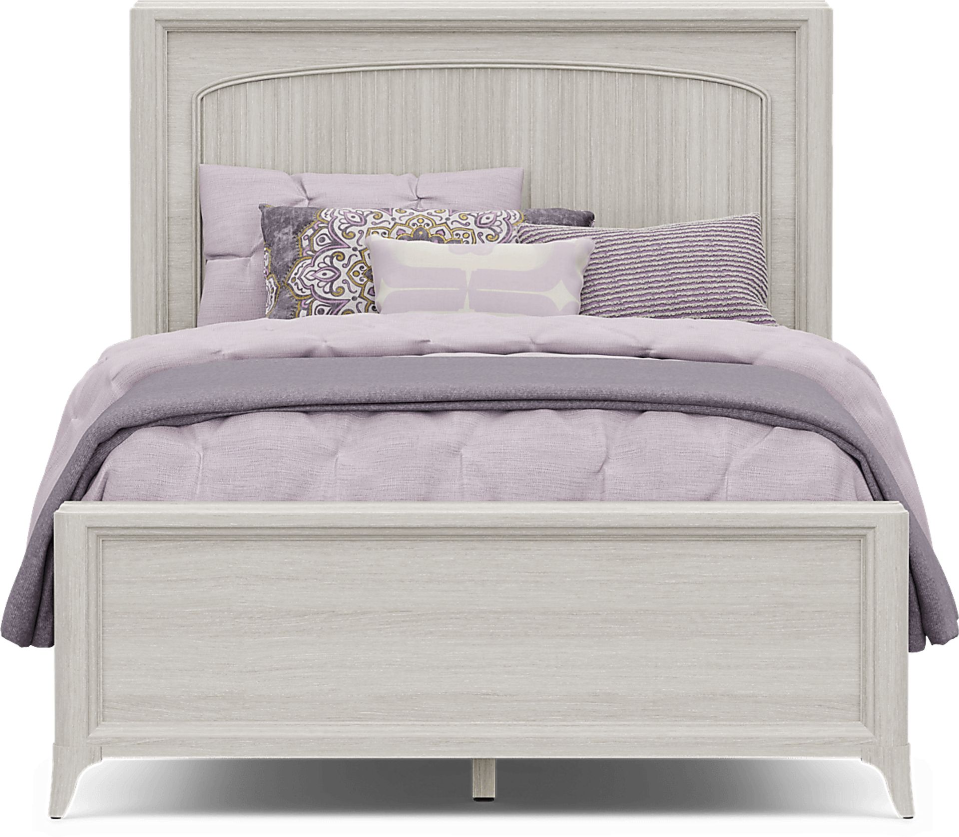 Kids Vivien Wirebrush Gray 5 Pc Full Cubby Bedroom - Image 3